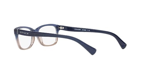 Coach Eyeglasses Hc 6089 5474 Blue Beige Glitter Gradient #TOP4