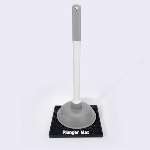 Image of Toilet plungers & Holders, Toilet Plunger with Holder Combo for Bathroom Cleaning, Quick-Drying Plunger with Holder