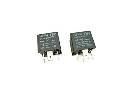 Relais HFV4/012-1H1GR de qualité d'origine 40A 12VDC pour un remplacement électrique fiable
