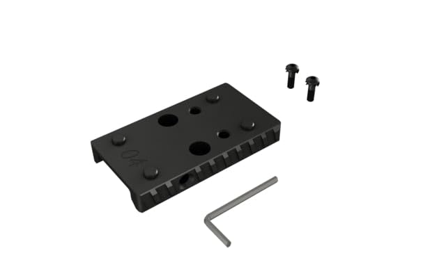 Canik Optic Interface #4, TP9 SFX & Elite Combat, Shield RMS, Leupold, JPoint, Black, PACN0703