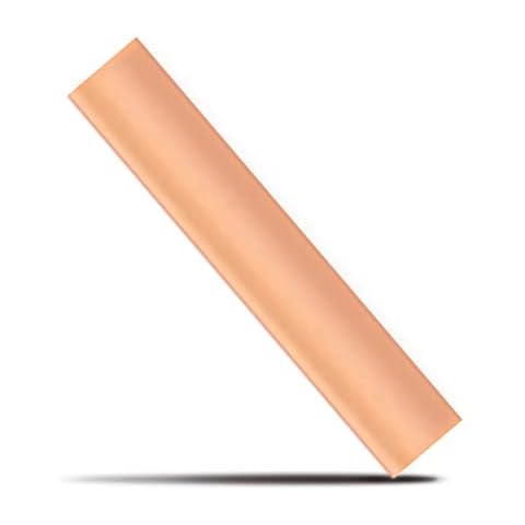 DEANKEJI T2 Metal Sheet Copper, 3 mm x 30 mm x 150 mm Purple Copper T2, Pure Copper Material Plate that Can be Used in Electrical, Industrial and DIY Projects Cover