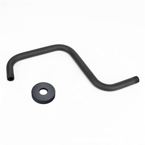 Bras support mural rallonge inox solide au design noir haut de gamme