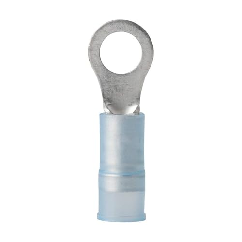 Ancor 220213 Marine Grade Electrical Nylon Insulated Double Crip Funnel Entry Ring Terminals With Insulation Grip cover