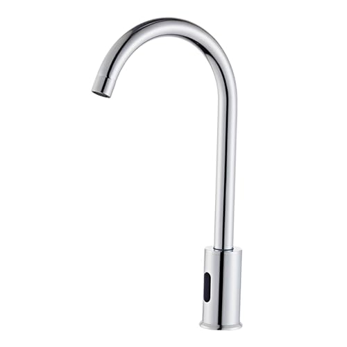 Grifo de lavabo con sensor automático sin contacto y aleación resistente 3