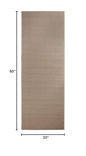 image for Ritz Accent Door Rug Runner with Non-Slip Latex Backing, 20-Inch by 60