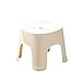 YINGGEXU. Łazienka Row Bench Stołek Gospodarstwa Domowego Łazienki Stołek Plastikowy Stołek Zagęścić Niepoślizgowy Bench Bench Dziecko Stołek Stołka Ławka (Color : White)