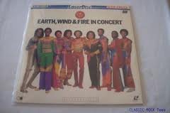 EARTH WIND AND FIRE IN CONCERT-------LASERDISC