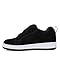 DC Shoes Women's Court Graffik Sneaker, Black/Leopard, 7.5