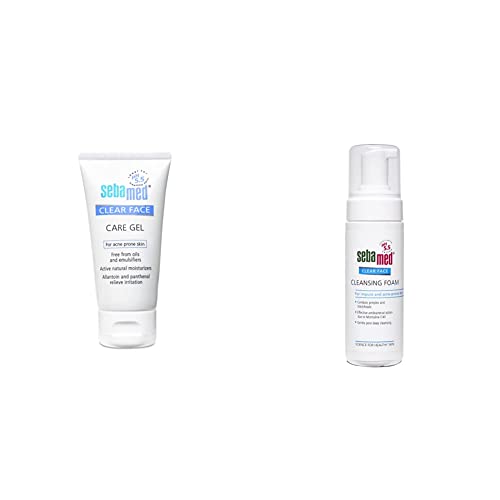 Sebamed Clear Face Care Gel, 50ml & SebaMed Clear Face Cleansing Foam, 150ml