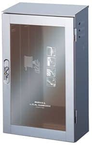 Cassetta Antincendio Esterna In Acciaio Inox 370 X 610 X 210 Mm Rm Manfredi