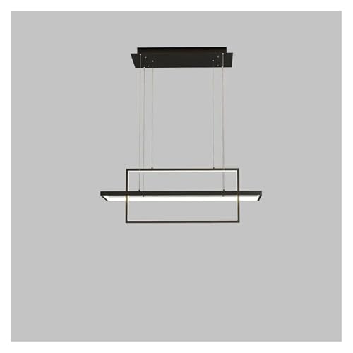 Lampe à suspension LED géométrique pour chasser les zones d'ombre du salon