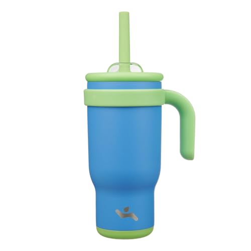 Konokyo 18 oz Insulated Stainless Steel Metal Water Bottle with Strap