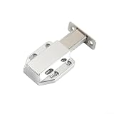 Dimensioni perfette: con dimensioni di 6,5 x 4 x 2 cm, questo fermo per porta dell'armadio è compatto ma efficiente. L'elegante colore argento aggiunge un tocco di eleganza ai tuoi mobili.