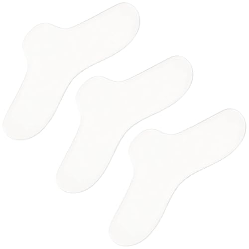JEYORZY 3 pcs Almohadillas Nasales CPAP, Protector de Nariz para Máscara CPAP, Almohadillas de Gel Nasal, Sellador de Fugas de Máscara de Gel CPAP, Protectores de Nariz de Reutilizables Transparentes