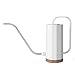 OUMIFA Plante Arrosoir Arrosage Can 1. 2L Verser Une Bouilloire Européenne for Le Plein air Pratique Plastique Longue Garden Tool Transport Arroseur Arroseur de Jardin (Color : White)