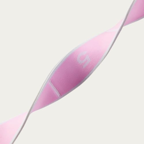 Long Resistance Bands, Non-Slip Anti-Break Super Elasticity and Recovery Stretch Band for Men Women,Long Lasting Versatile Polyester Material Resistance Bands for Strength Yoga Home Gym (Pink) - image 3