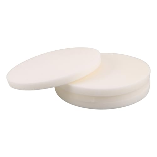SWETRACE 4 Piezas de Espuma Redonda de Color Claro para Relleno de Cojín de Asiento, Esponja Suave Fácil Instalación y Mantenimiento de Forma para Silla de Comedor y Oficina