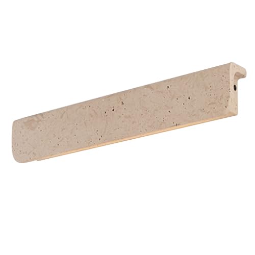 HUAYUSEDF 10W / Warm Light Flush Mount Wall, Nordic Industrial Style Lamp, Minimalist Yellow Travertine Sconce, Bedroom Living Room Hallway Mounted Fixtures