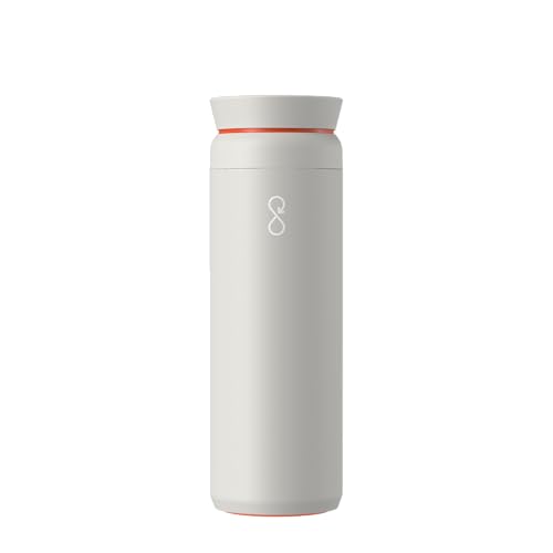 Ocean Bottle Peak Brew Flask 20oz, Insulated Travel Flask (Rock Grey)