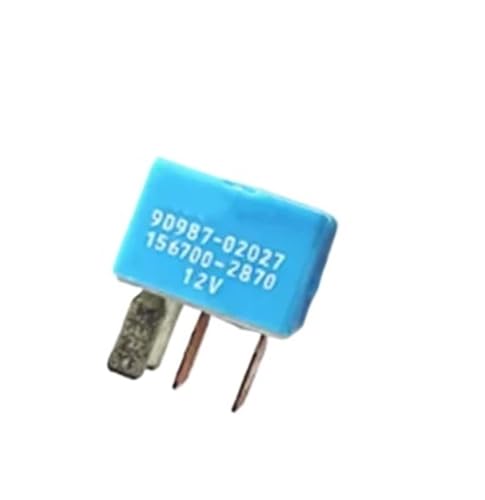 Relé automotriz 90987-02027 156700-2870 interruptor electromagnético 12V 4 pines pack de 5 2