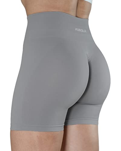 Image of AUROLA Intensify Workout Shorts for Women Seamless Scrunch Short Gym Yoga Running Sport Active Exercise Fitness Shorts