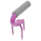 Tofficu Bodenfräse mit Krallen für Garten und Landwirtschaft Manuelle Handhacke mit Robuster Bauweise und Vielseitiger Anwendung für Gemüsebeete und Felder