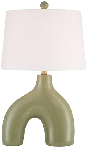 Lámpara de Mesa 360 Lighting Lyrah Cerámica Verde 25" Alto miniatura 2