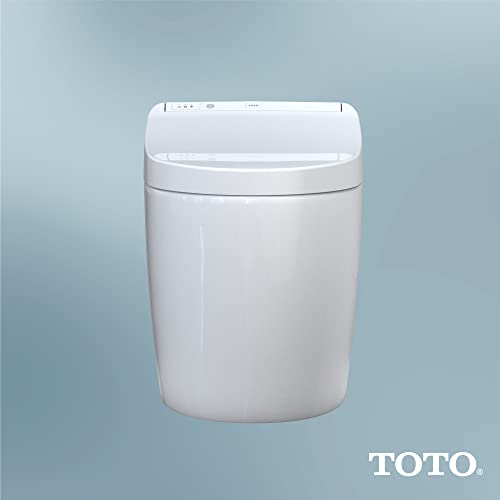 Toto MS922CUMFG#01 Totms922Cumfg01 Washlet G450 0.8/1 Gpf Dual Flush One Piece Elongated Chair Height Toilet - Bidet Seat Included Cotton thumb #18