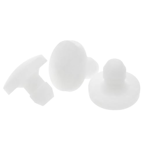 Image of 3mm Diameter Circular Rubber Hole Plug Rubber Plug Soft Hole Plug Screw Hole Plug for 2.5-3mm Holes for Sealing Threaded Holes 100pcs