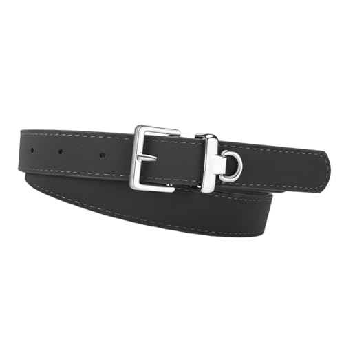 Women's PU Leather Matte Belt Pin Buckle Wide Designs Waistband for Jeans and Dresses Casual and Formal Occasion3