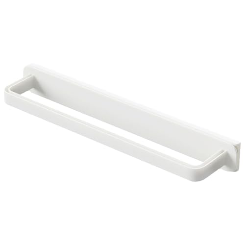 HEALLILY Porte-Serviettes Salle De Bain Auto-AdhéSif sans PerçAge avec MéCanisme Coulissant Support Serviette Moderne pour Cuisine Et Salle De Bain Installation Facile Rangement Multifonctionnel