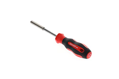GEDORE red Wkrętak magnetyczny uchwyt do bitów 1/4" 6,3 mm 6-kątny, śrubokręt, 2-komponentowy uchwyt, 210 mm, R38950000