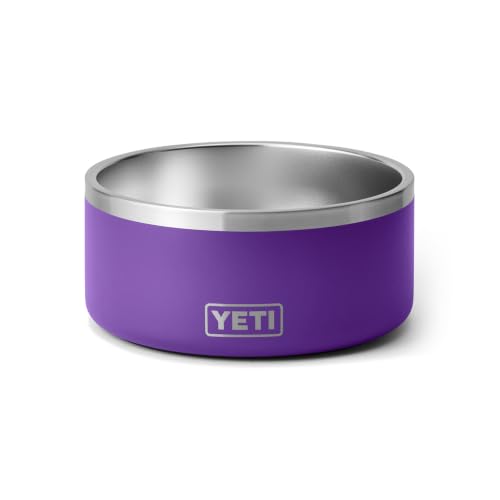 YETI Boomer 8, Stainless Steel, Non-Slip Dog Bowl, Holds 64 Ounces, Pace Purple by YETI - Used condition - US$55.29