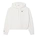 Lacoste Women's Oversized Logo Hoodie, Flour, 2