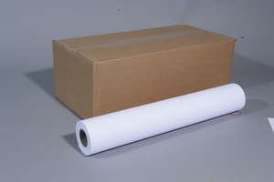 Plotterpapier Colour 90g unbe. weiß 610mm x 50m 6 Rollen VE=1