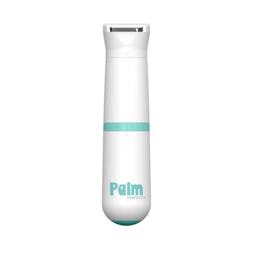 Image of PalmPerfect Bikini Trimmer for Women - Precise & Gentle Hair Removal | Trimmer for Sensitive Areas, Dual Blade System with Rounded Tips, Waterproof Wet /Dry Grooming with Trimming Guide