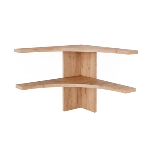 Vicco Eckregal Roman, Goldkraft Eiche, 43.5 x 37 cm