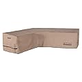 ULTCOVER Patio L-Shaped Left Facing Sofa Cover Waterproof for 6-Seater Outdoor Sectional Furniture Couch 85”W (Left Side) x 110”W (Back Length)