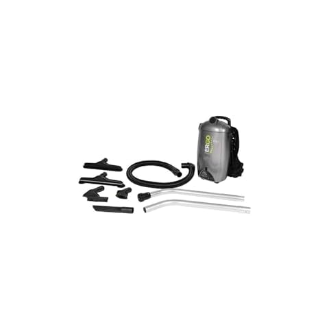 Atrix VACBPAI ERGO PRO HEPA Backpack Vacuum Grey, 8-Quart Cover