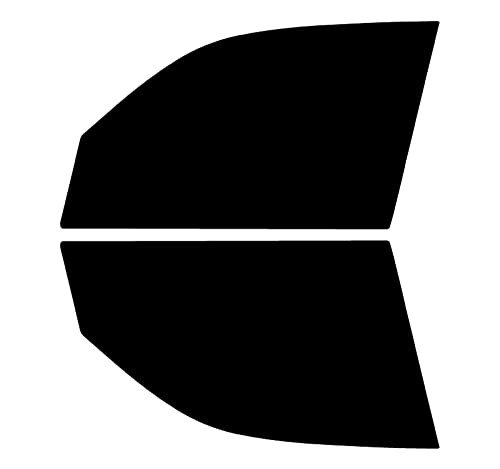 True Line Automotive Precut Auto Window Tint Compatible with Toyota Sequoia SUV 2001-2007 - 20% Front Sides Only - Front Car Window Tint - Window Tint for Cars - Ceramic Window Tint Kit