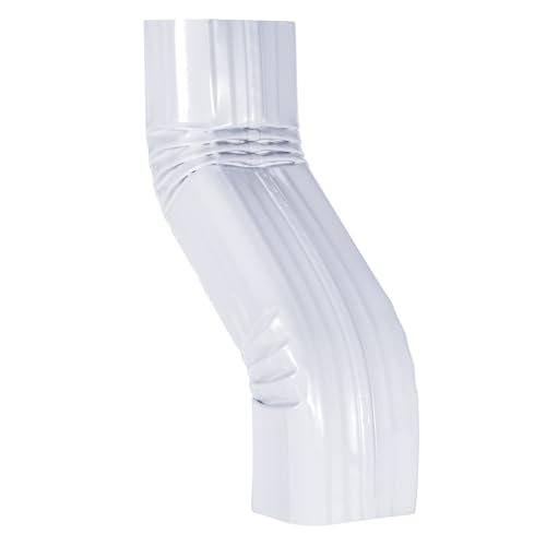 Downspout Leader Downspout Offset 2x3 White Style A (Offset 3) 2x3 Style A S Elbow