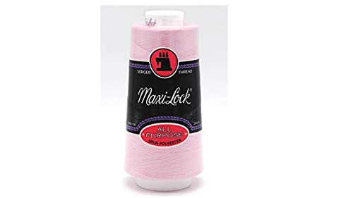 Hilo Maxi-Lock de poliéster para uso general, 3000 yardas, color rosa miniatura 1