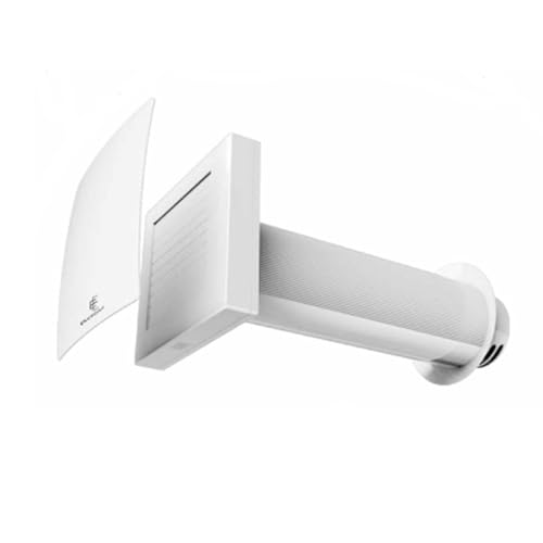 Envirovoid Decentralised Single Room MVHR with HEPA Filter | Quiet 20dB Heat Recovery Ventilation Unit | Energy-Efficient Wall Mounted Air Exchanger | Anti-Mould & Condensation | Remote Control