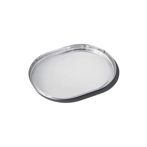 eexbz Tray Stainless Steel Dining Tray Light Luxury Towel Accessories Storage Tray Home Bathroom Hand Sanitizer Aromatherapy Tray Serving Trays
