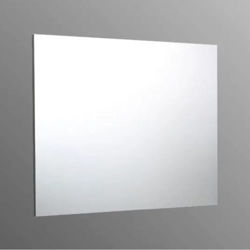 Kiamami Valentina Espejo de Pared 100x60 con Borde Antideslizante y Panel Posterior.