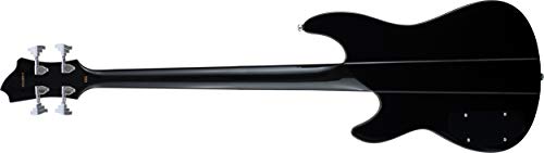 Hagstrom SUWEB-BLK Guitare basse 4 cordes Noir brillant Noir - Les Beatles, Paul McCartney, John Lennon, RIngo Starr, George Harrison Hagstrom SUWEB-BLK Guitare basse 4 cordes Noir brillant Noir – Image 3