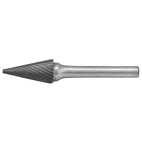 Omquot Carbide Burr Durable Tungsten Steel Precision Cutting Tool for Metalwork Industrial Workshops 12mm (MX1225M06)