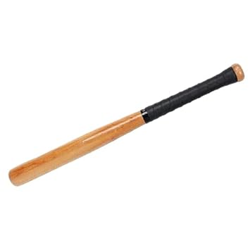 Hyper Baseball Bat/Wooden Baseball Bat/Natural Baseball bat for Playing Outdoor Game (Wooden Base bat) (Brown)