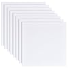 BENECREAT 8Pcs 12x12 Inch White Foam Boards, 2mm Square PVC Foam Sheet Poster Board for Mounting, Crafts, Art, Display, Presentation and Projects