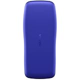 Nokia 105 Single SIM, Keypad Mobile Phone with Wireless FM Radio | Blue